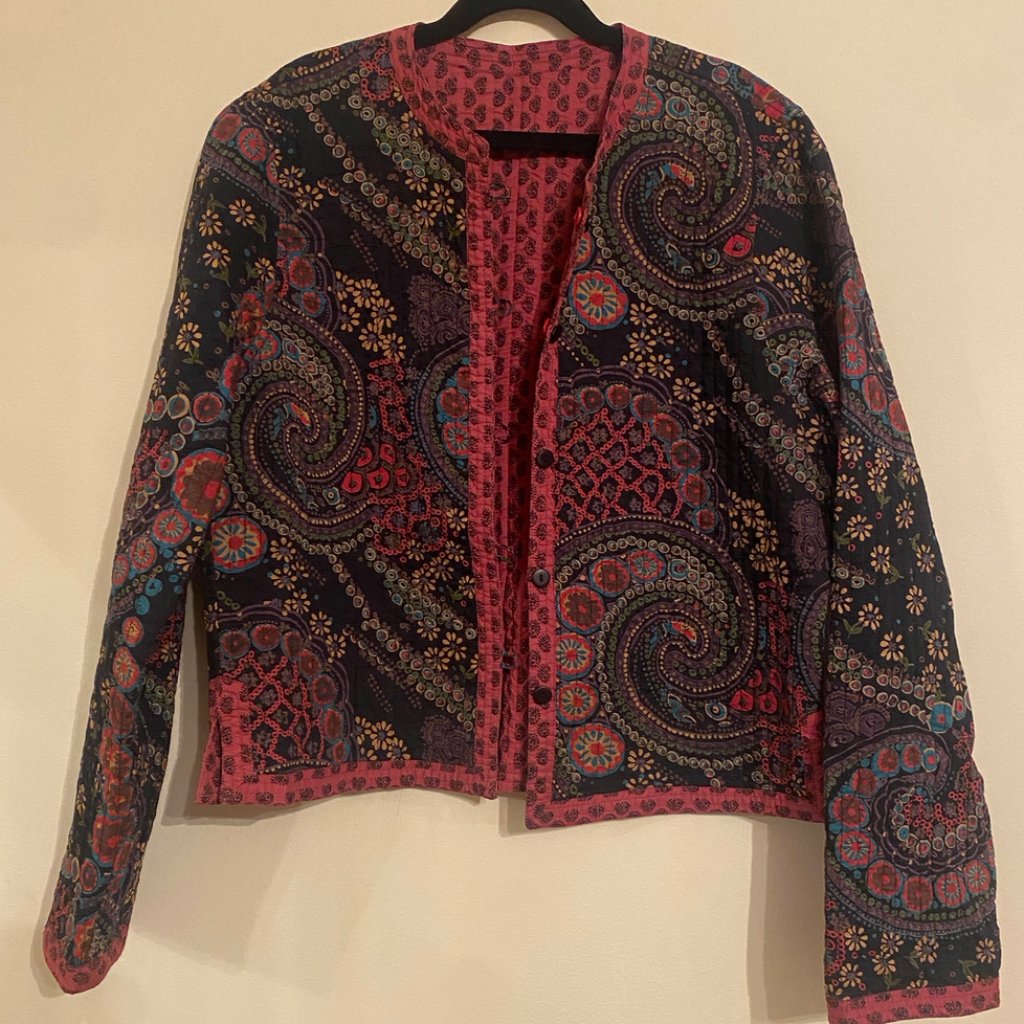 Double Sided Jacket Button Up